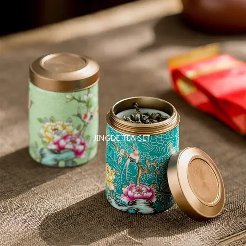 Coffee Tea And Sugar Set - بوتيك شاي سيراميك علب تخزين المنزلية