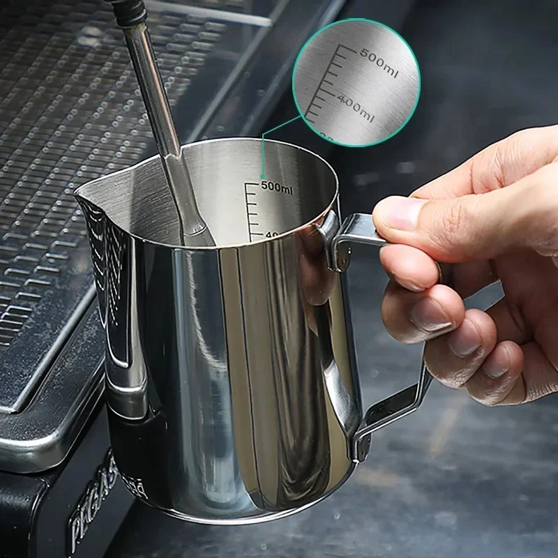 Barista Milk Jug - إبريق رغوة الحليب المصنوع من الفولاذ