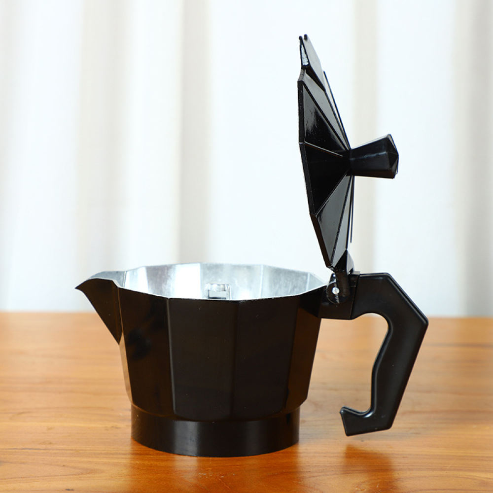 Moka Pot Stove - وعاء إسبريسو موكا من الألومنيوم بتصميم