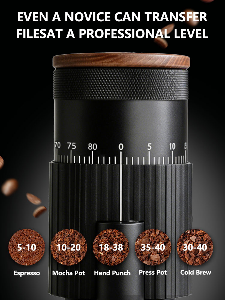 مطحنة قهوة كهربائية محمولة قاب - مراجعة Burr Hand Grinder وسعره