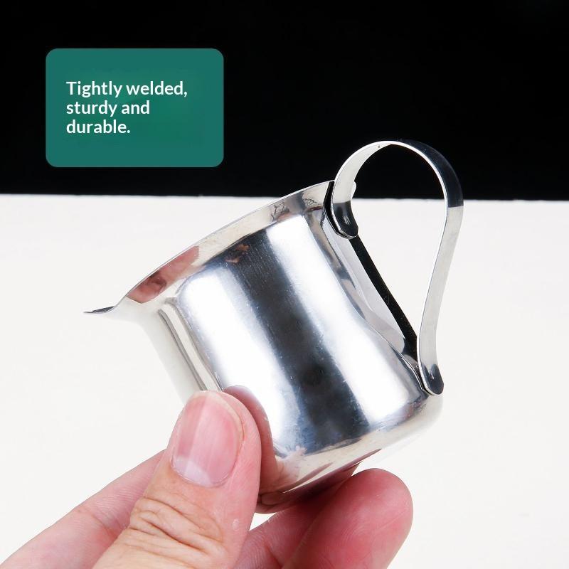 إبريق رغوة الحليب المصنوع من ا - مراجعة Barista Milk Jug وسعره