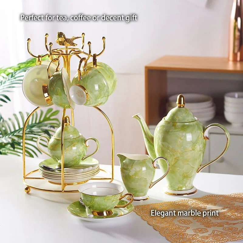 طقم قهوة من البورسلين الفاخر ب - مراجعة Coffee Tea Sugar وسعره