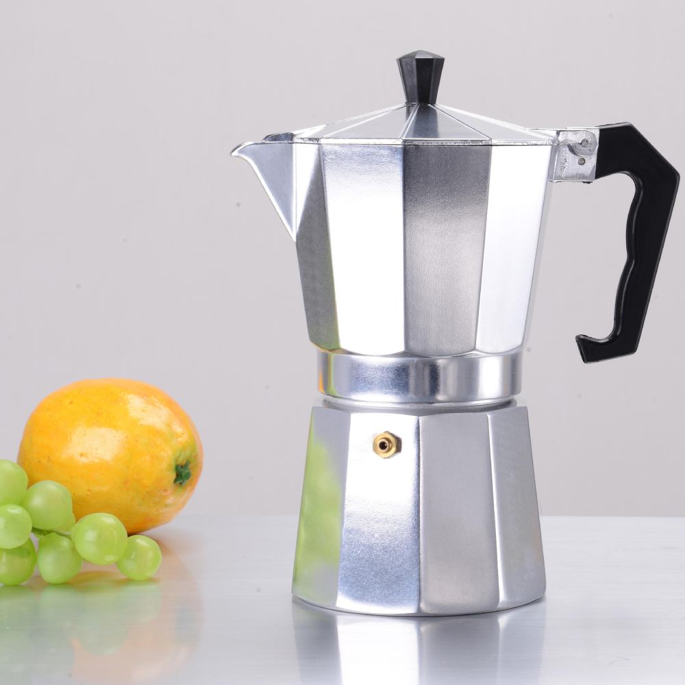 وعاء إسبريسو موكا من الألومنيو - مراجعة Moka Pot Stove وسعره