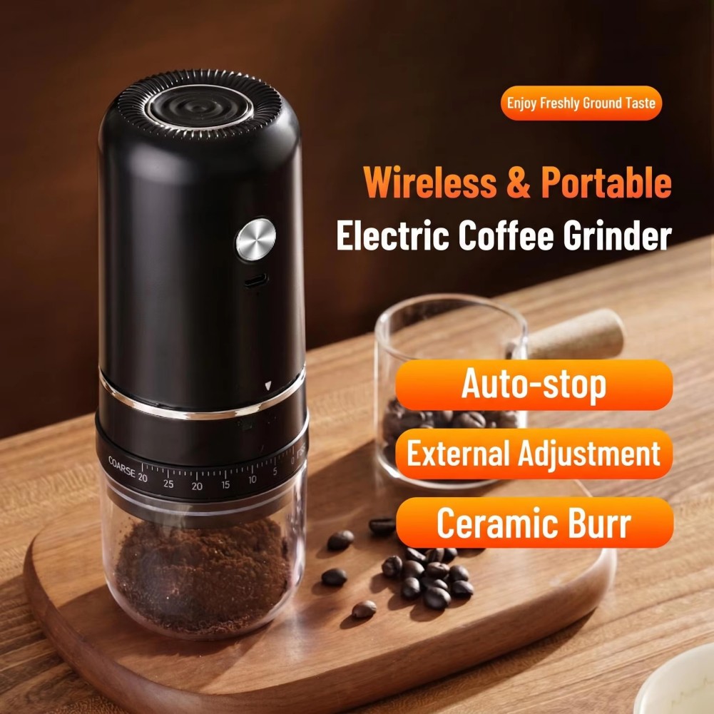 مطحنة كهربائية لحبوب القهوة ذا - مراجعة Burr Hand Grinder وسعره