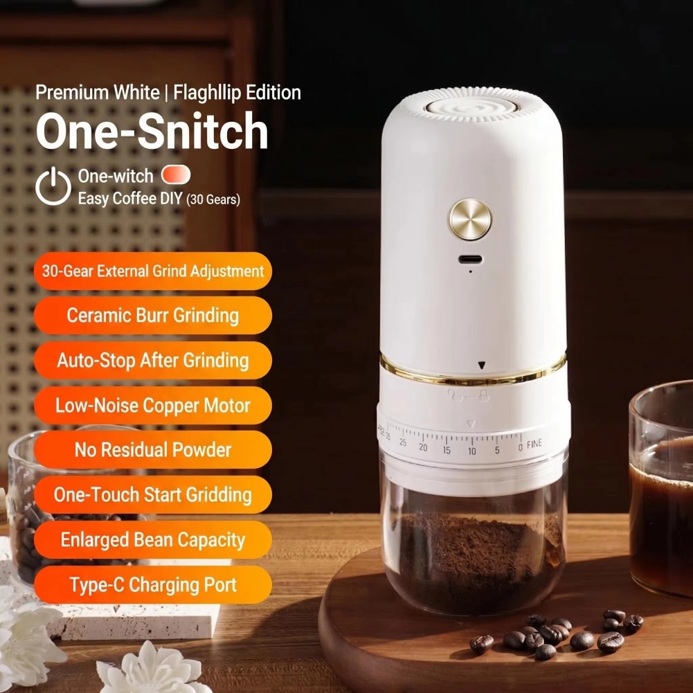 مطحنة كهربائية لحبوب القهوة ذا - مراجعة Burr Hand Grinder وسعره