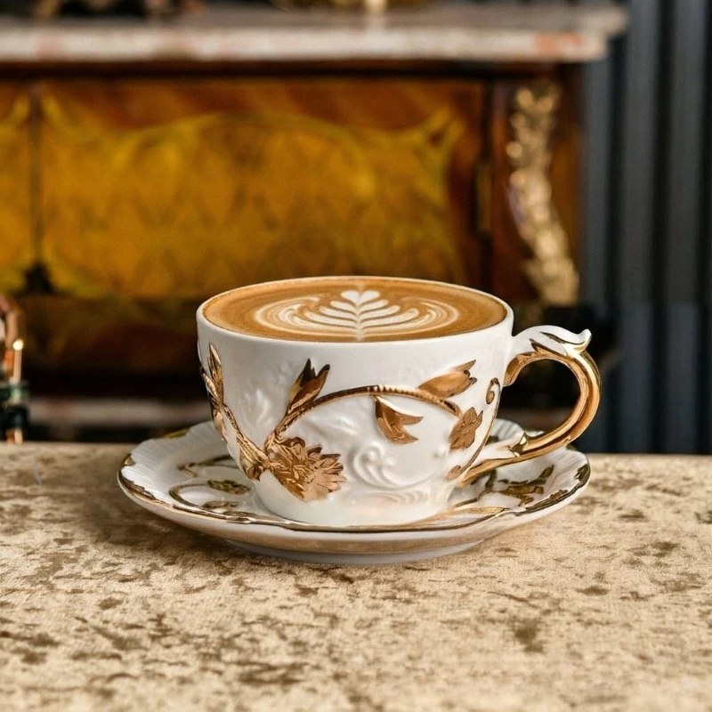 طقم فناجين قهوة وطقم إبريق شاي - مراجعة Coffee Tea Sugar وسعره
