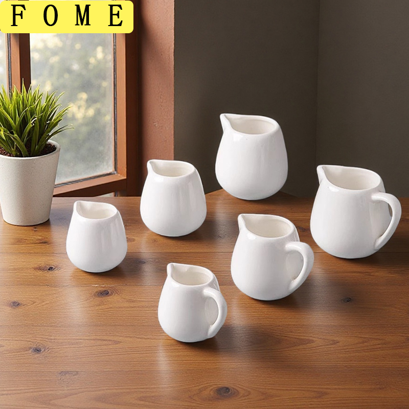 إبريق حليب سيراميك صغير من FOM - مراجعة Barista Milk Jug وسعره