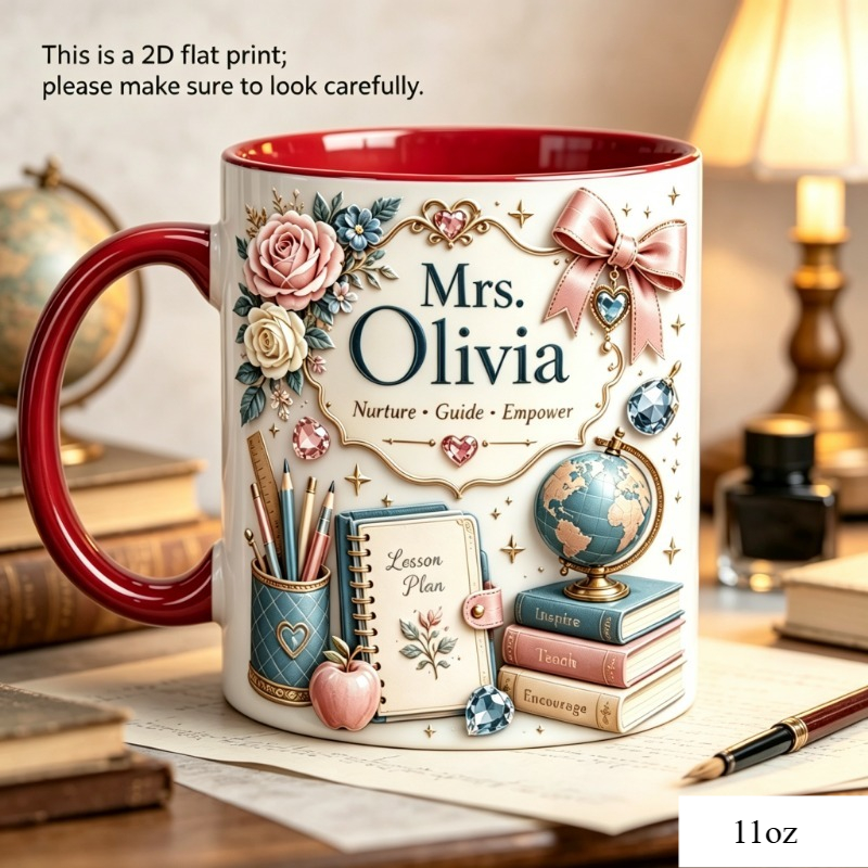كوب قهوة سيراميك بتصميم مخصص ل - مراجعة Coffee Tea Name وسعره